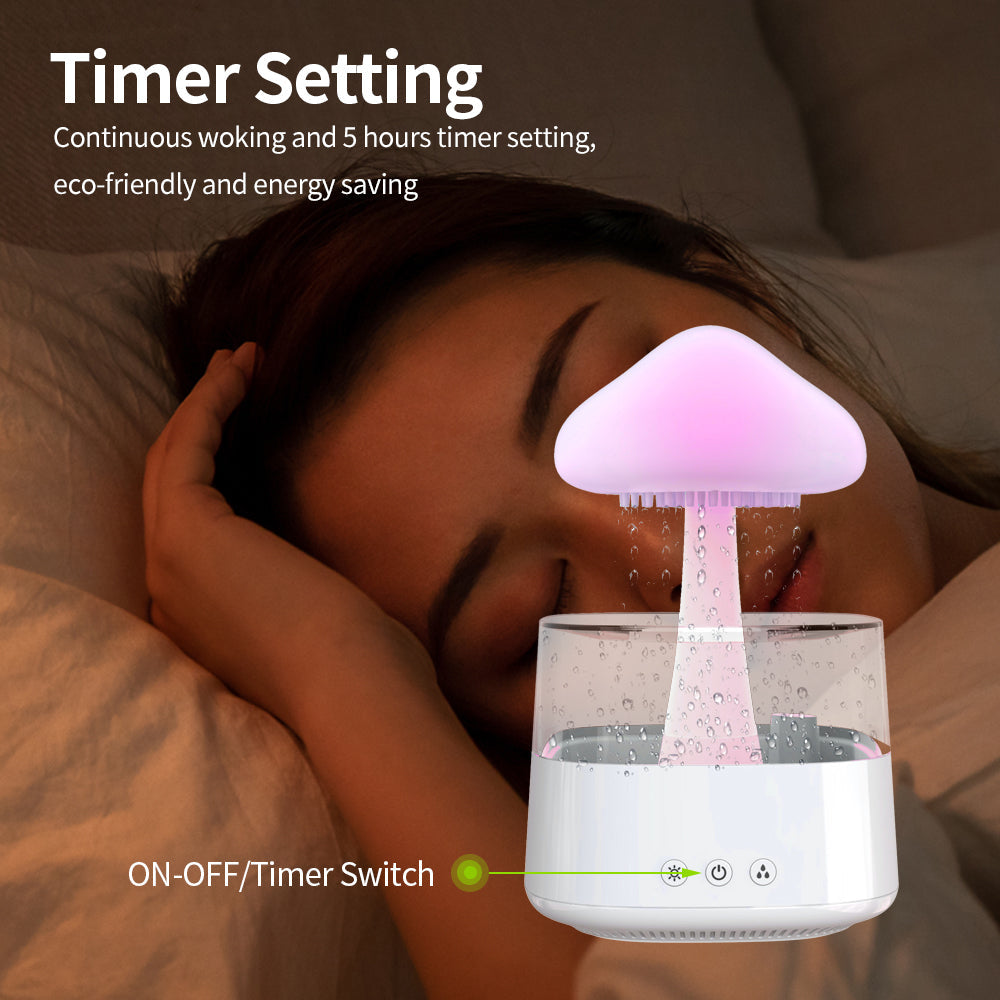 Ultrasonic Aroma Diffuser with LED Light