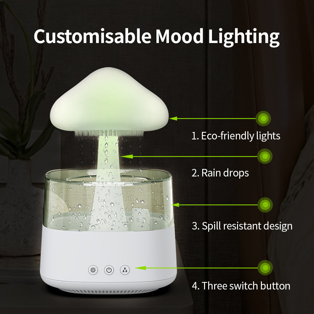 Ultrasonic Aroma Diffuser with LED Light