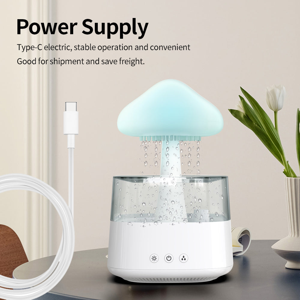 Ultrasonic Aroma Diffuser with LED Light